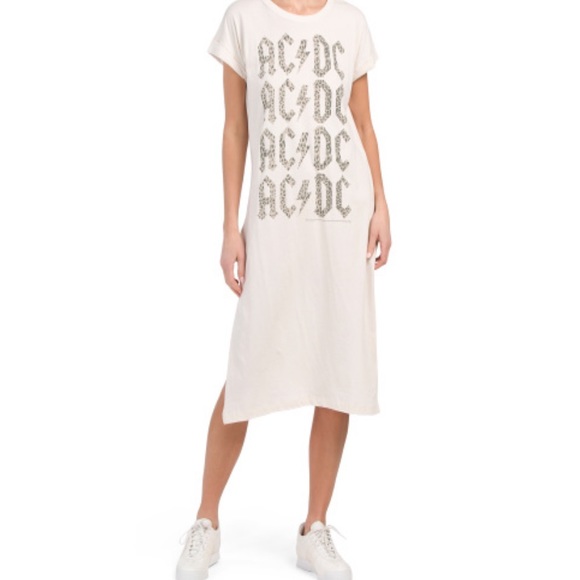 acdc shirt dress Junk Food Acdc European Tour T-Shirt